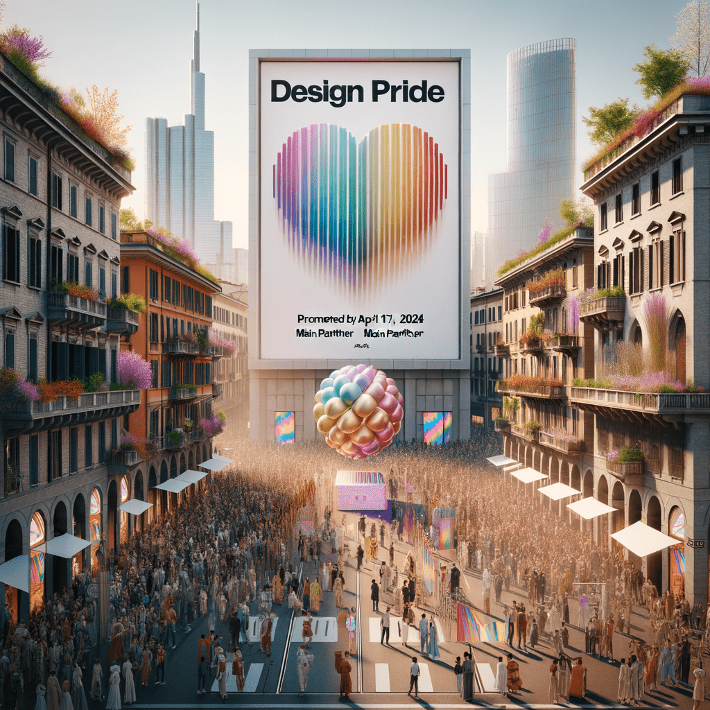 Il 17 aprile 2024, la vibrante città di Milano diventerà il palcoscenico del DESIGN PRIDE, un evento celebrativo che incarna lo spirito inclusivo e creativo della Milano Design Week. Promosso da Seletti, il DESIGN PRIDE si distingue come una delle manifestazioni più attese, culminando con un eccezionale party organizzato dal main partner Save The Duck. Un punto focale dell'evento è la rivisitazione artistica della celebre scultura L.O.V.E. di Maurizio Cattelan. Quest'anno, grazie alla collaborazione speciale con Cinecittà, l'opera viene presentata in una nuova versione denominata "L.O.V.E. reMADE in Cinecittà". Collocata inaspettatamente all'Arco della Pace, questa installazione crea un dialogo visivo e concettuale che unisce arte, cinema e design urbano.